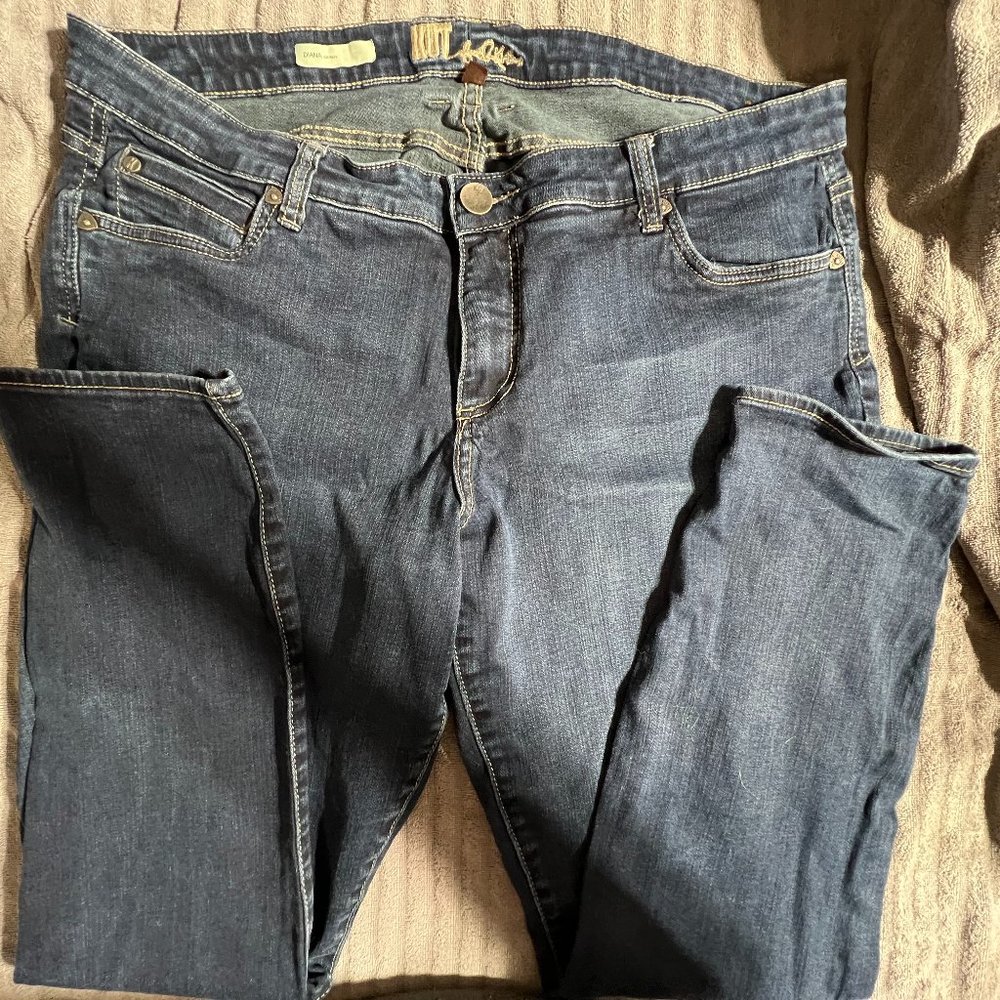 Kut from the Kloth Diana Skinny Jean Sz 16W
